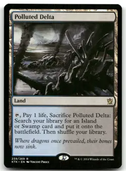Polluted Delta NM Normal R Khans of Tarkir 239 - Image 1