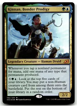 Kinnan, Bonder Prodigy NM Foil Legendary M Ikoria: Lair of Behemoths - Image 1