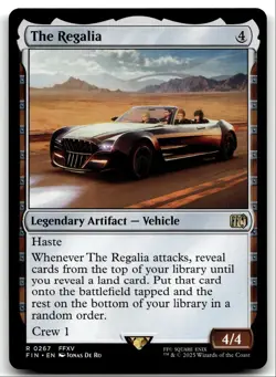 #267 The Regalia NM 2025 MTG Final Fantasy R - Image 1