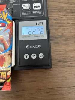 Extremely heavy 22.72g! Pokemon Mega Evolution booster pack English - Image 2