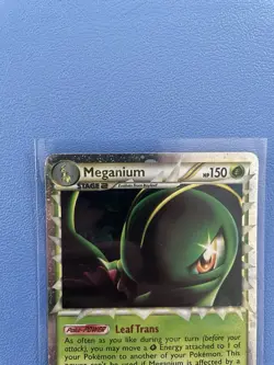 Meganium Prime 109/123 Ultra Rare Holo HeartGold SoulSilver Pokemon Card (LP) - Image 2