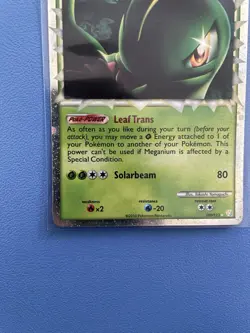 Meganium Prime 109/123 Ultra Rare Holo HeartGold SoulSilver Pokemon Card (LP) - Image 5