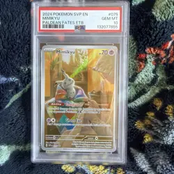 Pokemon 2024 SVP en Promo Mimikyu #075 PSA 10 - Image 1