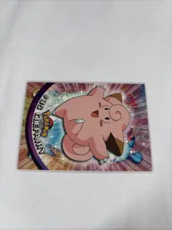 2000 Topps Pokemon TV Animation Series Black Logo #35 Clefairy - Image 2