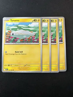Pokemon (4x) Tynamo 030/086 - Playset x4 - Black Bolt NM/M - Image 1