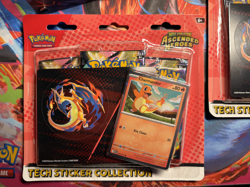 2026 | Pokemon Ascended Heroes | 3 Pack Tech Sticker Collection | SEALED x 2 - Image 2