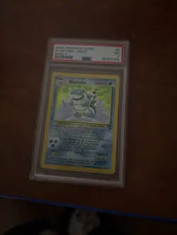 2000 Pokemon Blastoise Holo Base Set 2 PSA 7 - Image 2
