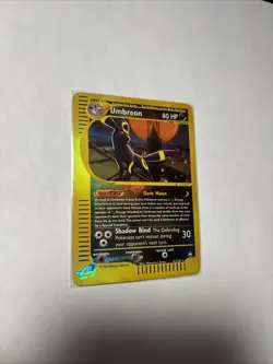 Pokemon TCG Umbreon Aquapolis Rare Card 41/147 Aquapolis - Image 1