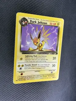 Pokemon TCG Dark Jolteon Team Rocket 38/82 Regular MP - Image 2