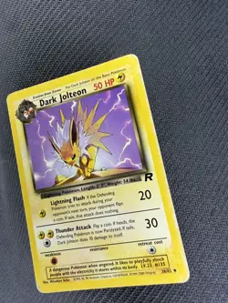 Pokemon TCG Dark Jolteon Team Rocket 38/82 Regular MP - Image 3
