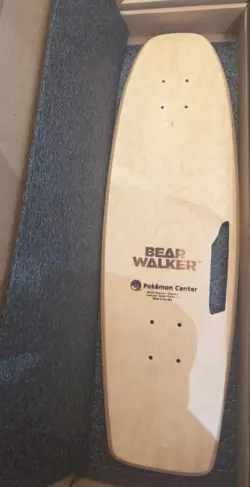 Pokemon Center x Bear Walker Pikachu Skateboard ( NO CARD ) - Image 2