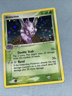 Pokemon TCG: Nidorino 41/112 (2004) Fire Red Leaf Green • Reverse Holo EX - Image 4