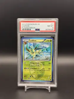 2013 Leafeon State Championships #11/116 Pokemon Plasma Freeze - PSA 8 - Image 1