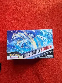 Pokemon TCG Sword & Shield Silver Tempest Build and Battle Stadium SEALED 820650851087 - Image 1