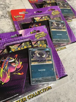 Pokemon TCG - Ascended Heroes Gastly Tech Sticker Collection X3 - Image 2