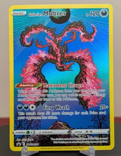 Pokemon Galarian Moltres #SWSH284 Black Star Promo - Image 1