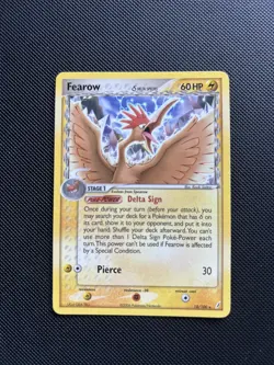 Pokemon Card EX Crystal Guardians Fearow 18/100 Rare - Image 1