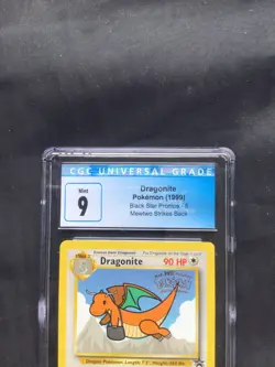 Pokemon Cards: Wizards Black Star Promo: Dragonite 5 CGC 9 - Image 3