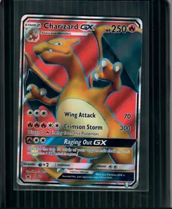 Pokemon TCG Charizard GX SM60 Sun & Moon Promos Holo Full Art - Image 1