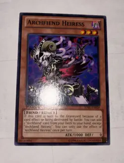 Yu-Gi-Oh - ARCHFIEND HEIRESS - JOTL-EN029 - Rare 1st Ed - NM/M E - Image 1