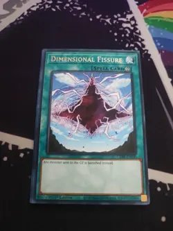 Yugioh! Dimensional Fissure - CRBR-EN030 - Rare - 1st Edition Near Mint, English - Image 1