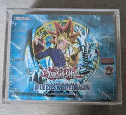 Yugioh 25th Anniversary Booster Box Complete Set LOB MRD SRL PSV IOC w/ Acrylic - Image 2
