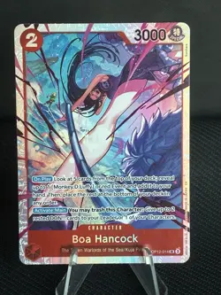 ONE PIECE Card Game TCG / Boa Hancock OP12-014 V.1 / SR English NM Waifu - Image 1