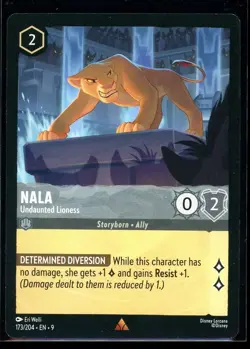 Nala 2025 Disney Lorcana Fabled 173/204 Rare - Image 1
