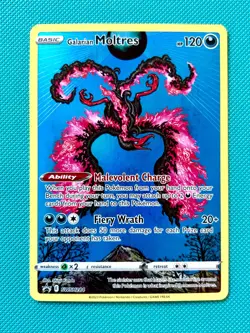 Galarian Moltres SWSH284 SWSH: Sword & Shield Promo Cards Holo - Image 1