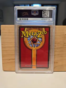 2022 MetaZoo Promo Times Square Redemption Card NYC King-Holo PSA 10 - Image 3
