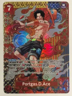 Portgas D. Ace OP02-013 SP (English) One Piece Card Game - Image 1