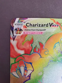 Pokemon Charizard VMAX Champions Path 074/073 Secret Rare Full Art Holo TCG Card - Image 2