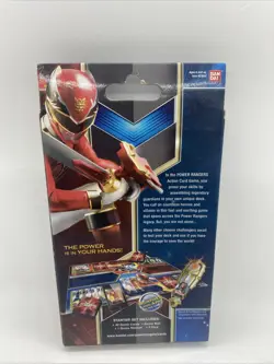 Power Rangers Megaforce Action Card Game Starter Deck Rise of Heroes Brand New - Image 2