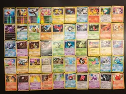 Pokemon - Assorted Mid Era Bulk Bundle HP-Dmg 100 Cards Inc Rev Holos / Rares - Image 2