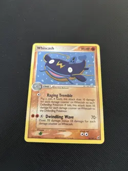 Pokemon Card EX Deoxys Whiscash 28/107 Rare - Image 2