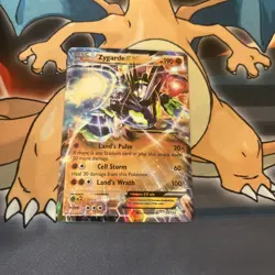 Pokemon TCG Zygarde EX Card 54/124 Fates Collide Full Card Holo - Image 2