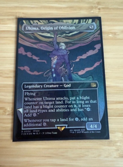 MTG: Ultima, Origin of Oblivion (Borderless) Final Fantasy Foil NM - Image 1