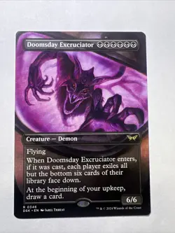 Doomsday Excruciator (Borderless) Duskmourn: House of Horror Regular - Image 1