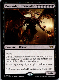 Doomsday Excruciator (94) - MTG - Duskmourn: House of Horror Regular - Image 1