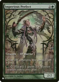 Imperious Perfect Art MTG Magic The Gathering The list Rare - Image 1