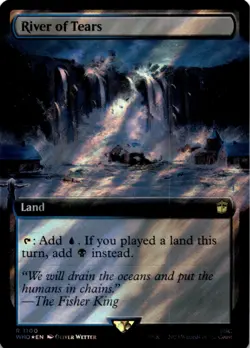MTG River of Tears (Extended Art) (Surge Foil) Foil NM Doctor Who - Image 1