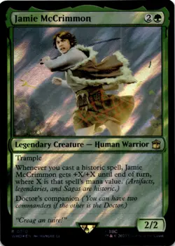 MTG Jamie McCrimmon (Surge Foil) Foil NM Doctor Who Magic 710 - Image 1