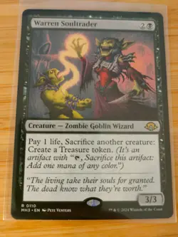 MTG Warren Soultrader 0110 Modern Horizons 3 M/NM Free UK P&P - Image 1