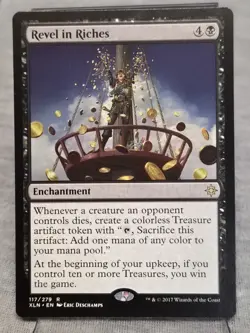 Magic The Gathering ‘Revel in Riches’ 117/279 XLN•EN 2017 Wizards Of The Coast - Image 1