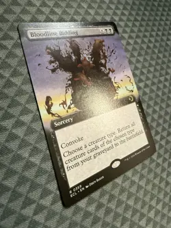 MTG Bloodline Bidding #0359 Extended Art Rare Lorwyn Eclipsed (ECL) - Image 2