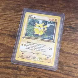 Pokemon Pikachu TCG Jungle Card 60/64 1st Edition Common LP - Image 3