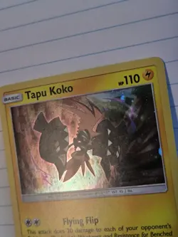 Slightly Played, English - 1 x Pokemon Tapu Koko - SM30a - Holo Promo Sun & Moon - Image 3