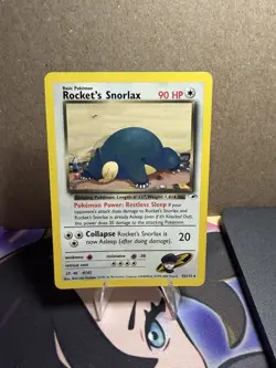 Rockets Snorlax 33/132 Gym Heroes Pokemon TCG - Image 1