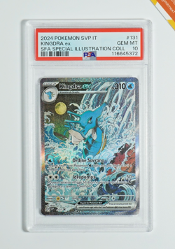Pokemon PSA 10 Kingdra Ex #131 SVP IT Special Illustration Coll 2024 Italiano - Image 1