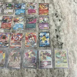 Pokemon Card Lot 21 AUTHENTIC Cards + V, EX, GX, VSTAR, VMAX - FOR COLLECTORS! - Image 2